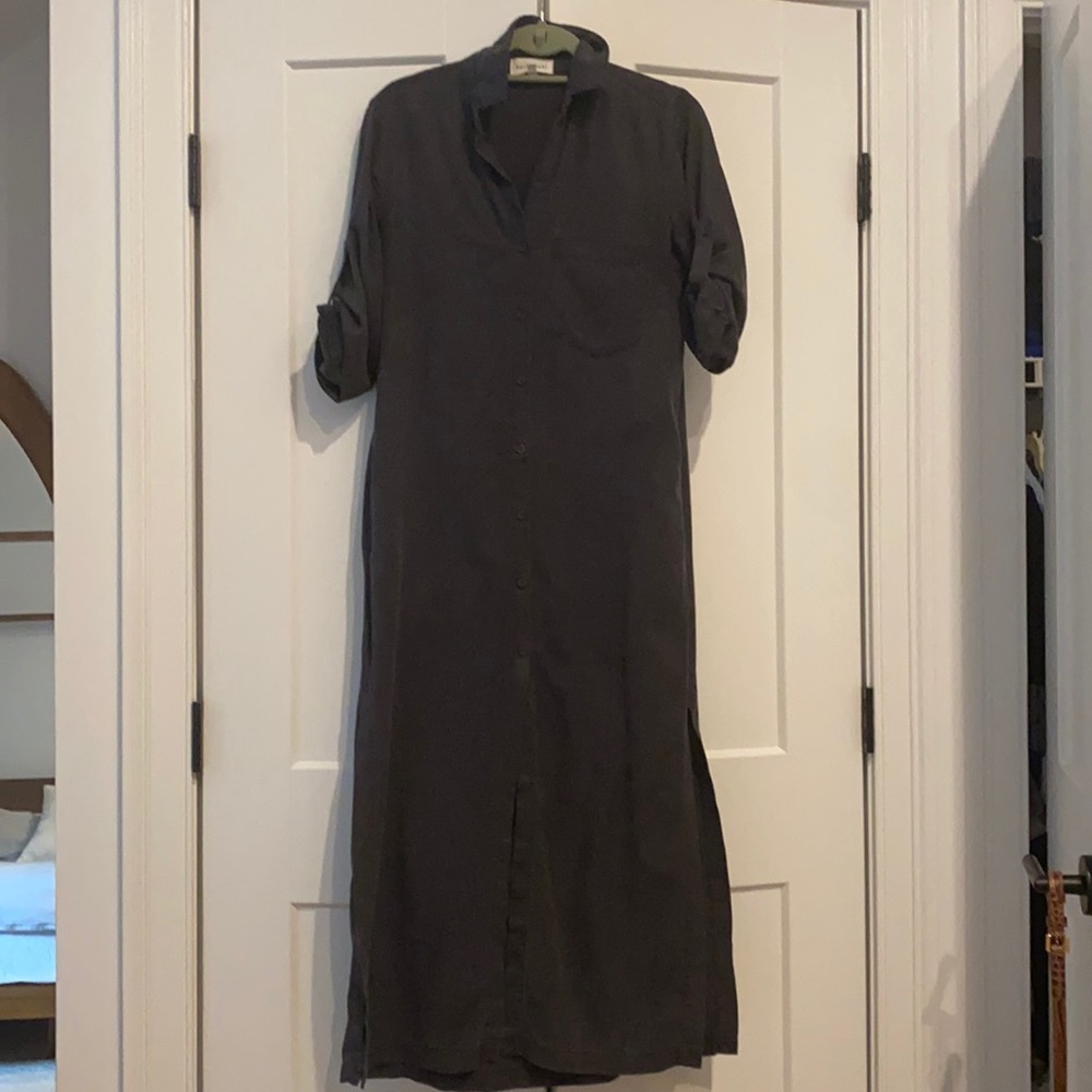 Bella Dahl Maxi Dress, Charcoal